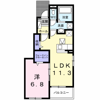 ラテリア 101【管理NO：1-026789601-01010】 ★家具家電は申し込み後に搬入します★ ★2026年10月下旬入居可能★の外観画像