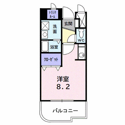 メゾン　ド　ブローテＢ 104【管理NO：1-012010302-01040】 ★家具家電は申し込み後に搬入します★ ★2026年10月下旬入居可能★の外観画像