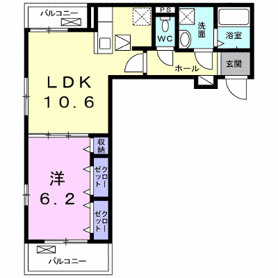 ＭＧＭ．Ⅵ 102【管理NO：1-026226301-01020】 ★家具家電は申し込み後に搬入します★ ★2026年10月中旬入居可能★の外観画像