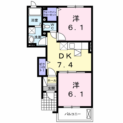 コンフォートＲ＆Ｋ 102【管理NO：1-018183001-01020】 ★家具家電は申し込み後に搬入します★ ★2026年11月下旬入居可能★の外観画像