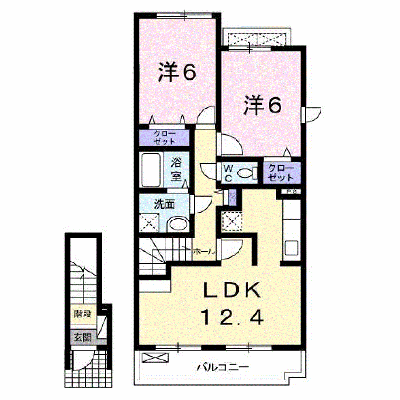プラシード・Ｋ　Ｂ 203【管理NO：1-016016602-02030】 ★家具家電は申し込み後に搬入します★ ★2026年10月中旬入居可能★の外観画像
