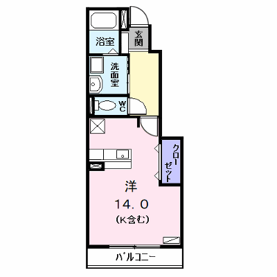 サンラフレシ－ル 102【管理NO：1-013452301-01020】 ★家具家電は申し込み後に搬入します★ ★2026年10月下旬入居可能★の外観画像