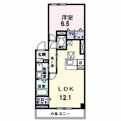プリマベーラⅡ 103【管理NO：1-012875401-01030】 ★家具家電は申し込み後に搬入します★ ★2026年10月中旬入居可能★の外観画像