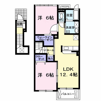 ジェンティーレ　Ｂ棟 201【管理NO：1-015118102-02010】 ★家具家電は申し込み後に搬入します★ ★2026年11月中旬入居可能★の外観画像