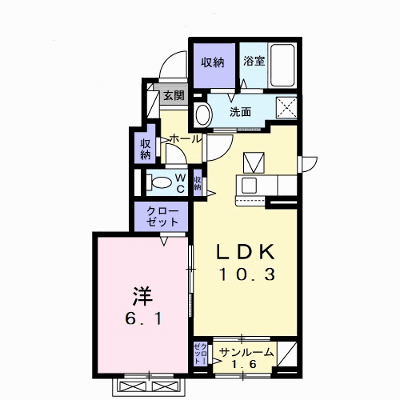 セルツＮ 101【管理NO：1-027608701-01010】 ★家具家電は申し込み後に搬入します★の外観画像