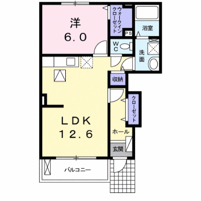 カルム 107【管理NO：1-019613902-01070】 ★家具家電は申し込み後に搬入します★ ★2026年09月中旬入居可能★の外観画像