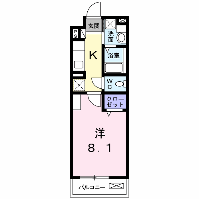 ディアコート山科 106【管理NO：1-023063101-01060】 ★家具家電は申し込み後に搬入します★の外観画像