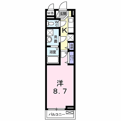 ラウレア宇治 205【管理NO：1-022507401-02040】 ★家具家電は申し込み後に搬入します★の外観画像