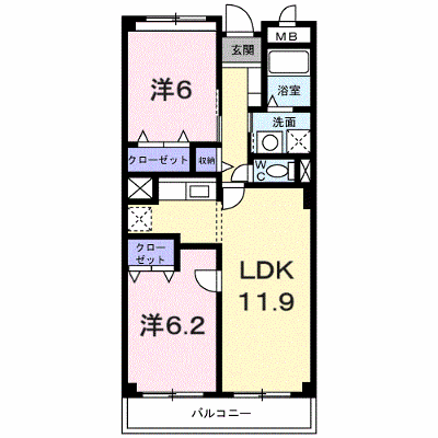 サンカルティエ 102【管理NO：1-011310101-01020】 ★家具家電は申し込み後に搬入します★ ★2026年10月下旬入居可能★の外観画像