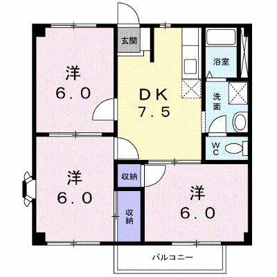 カームＳＴⅠ 203【管理NO：1-004302901-02030】 ★家具家電は申し込み後に搬入します★ ★2026年10月下旬入居可能★の外観画像