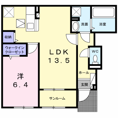 カーサ匠 102【管理NO：1-027368401-01020】 ★家具家電は申し込み後に搬入します★ ★2026年11月中旬入居可能★の外観画像