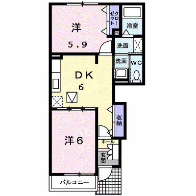 ネオ・ブローテＡ 103【管理NO：1-012976501-01030】 ★家具家電は申し込み後に搬入します★ ★2026年10月下旬入居可能★の外観画像