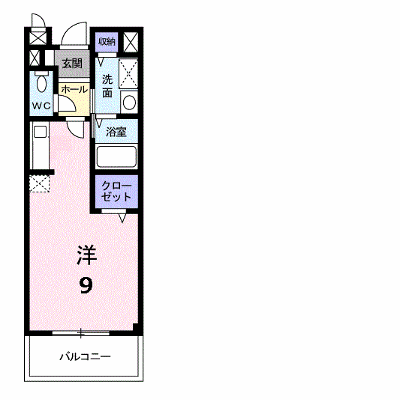コンフォ－ト　Ｊ 201【管理NO：1-012427901-02010】 ★家具家電は申し込み後に搬入します★ ★2026年10月中旬入居可能★の外観画像