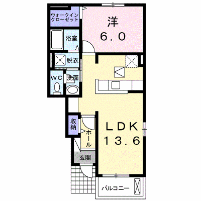 リエート　新田　Ⅰ 106【管理NO：1-020784101-01050】 ★家具家電は申し込み後に搬入します★ ★2026年10月下旬入居可能★の外観画像