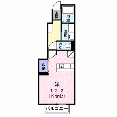 ローザ・アルベロＡ棟 102【管理NO：1-013725701-01020】 ★家具家電は申し込み後に搬入します★ ★2026年12月上旬入居可能★の外観画像