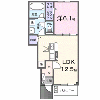 ランプ　タウン 103【管理NO：1-027064501-01030】 ★家具家電は申し込み後に搬入します★ ★2026年11月中旬入居可能★の外観画像