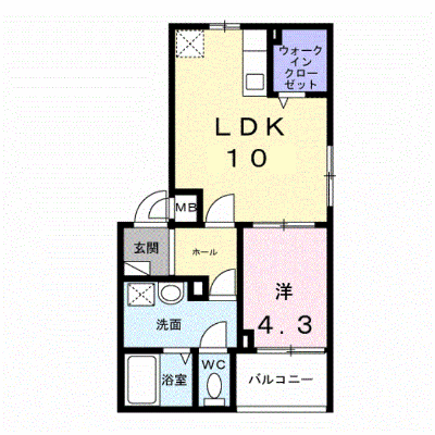 ハートウェル 201【管理NO：1-028582901-02010】 ★家具家電は申し込み後に搬入します★の外観画像