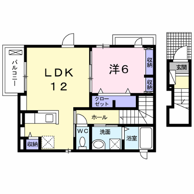 アーバンソレイユ 202【管理NO：1-021520401-02020】 ★家具家電は申し込み後に搬入します★ ★2026年10月下旬入居可能★の外観画像