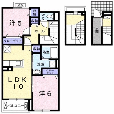 ルミナーレ西浜 302【管理NO：1-025084901-03020】 ★家具家電は申し込み後に搬入します★ ★2026年11月中旬入居可能★の外観画像