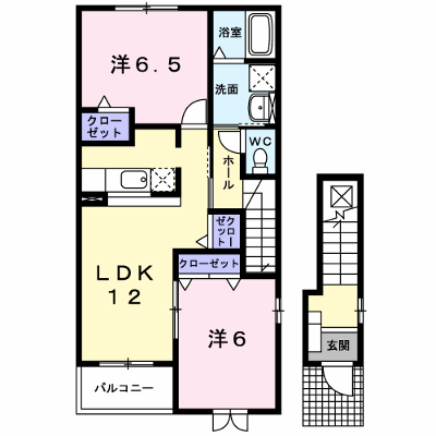 ヴィーダフェリスⅥ 203【管理NO：1-014408701-02030】 ★家具家電は申し込み後に搬入します★の外観画像