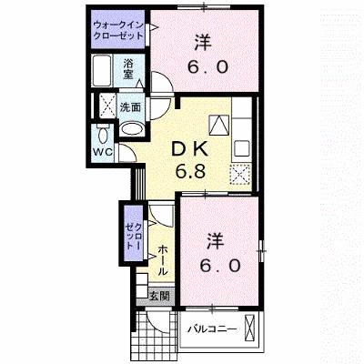アルク　トルースＢ 103【管理NO：1-015384502-01030】 ★家具家電は申し込み後に搬入します★ ★2026年11月中旬入居可能★の外観画像