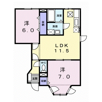 ウエストリバーＡ 103【管理NO：1-007307301-01030】 ★家具家電は申し込み後に搬入します★ ★2026年11月中旬入居可能★の外観画像