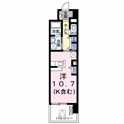 ケイマイティ 508【管理NO：1-019587201-05070】 ★家具家電は申し込み後に搬入します★ ★2026年10月下旬入居可能★の外観画像