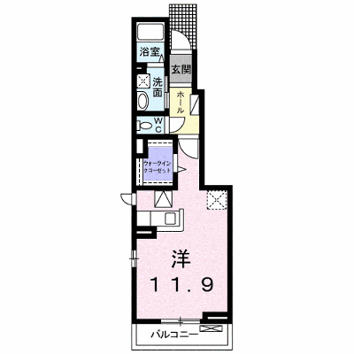 カーサ　ルーナ 105【管理NO：1-020863101-01050】 ★家具家電は申し込み後に搬入します★ ★2026年10月中旬入居可能★の外観画像