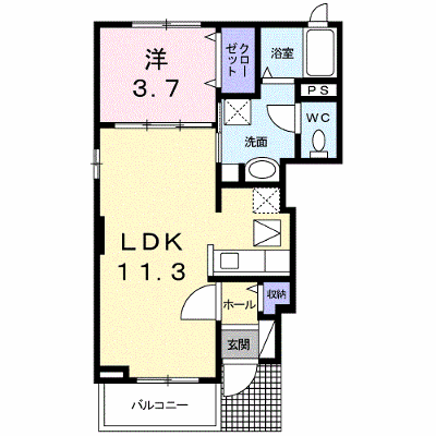 エバンレジデンスⅡ 101【管理NO：1-022036501-01010】 ★家具家電は申し込み後に搬入します★ ★2026年10月下旬入居可能★の外観画像