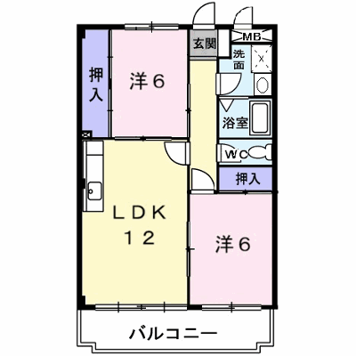 グレイス竹内 303【管理NO：1-004658301-03030】 ★家具家電は申し込み後に搬入します★ ★2026年10月中旬入居可能★の外観画像