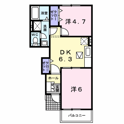 ミルデハイムＢ 102【管理NO：1-013465402-01020】 ★家具家電は申し込み後に搬入します★ ★2026年10月下旬入居可能★の外観画像