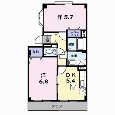 ラフィーネ・プロムナードⅡ 105【管理NO：1-007335301-01050】 ★家具家電は申し込み後に搬入します★ ★2026年09月下旬入居可能★の外観画像