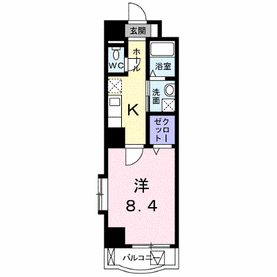 クレアール　京町 606【管理NO：1-019700501-06060】 ★家具家電は申し込み後に搬入します★ ★2026年10月中旬入居可能★の外観画像