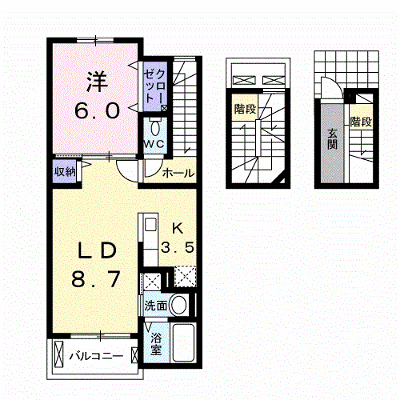 フリーダム・レジデンスⅠ 302【管理NO：1-021699001-03020】 ★家具家電は申し込み後に搬入します★ ★2026年10月下旬入居可能★の外観画像