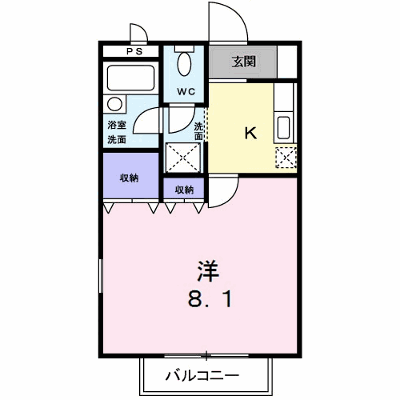 フレンズ 203【管理NO：1-010047301-02030】 ★家具家電は申し込み後に搬入します★ ★2026年10月下旬入居可能★の外観画像
