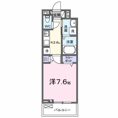 モデルノカーサＹ 302【管理NO：1-026715301-03020】 ★家具家電は申し込み後に搬入します★ ★2026年10月下旬入居可能★の外観画像