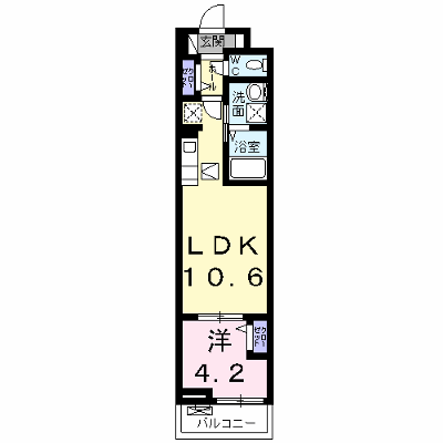 ミーテ　ジラソーレ 102【管理NO：1-021467701-01020】 ★家具家電は申し込み後に搬入します★ ★2026年10月下旬入居可能★の外観画像