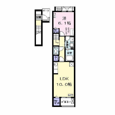 グランシュール　ＳＯＵＴＨ　Ⅱ 203【管理NO：1-024632301-02030】 ★家具家電は申し込み後に搬入します★ ★2026年10月下旬入居可能★の外観画像