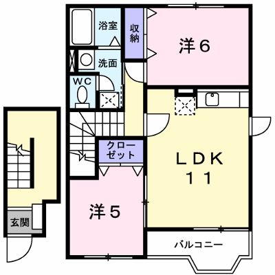 ガーデンロイヤルＡ 203【管理NO：1-010342101-02030】 ★家具家電は申し込み後に搬入します★ ★2026年11月上旬入居可能★の外観画像