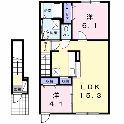 セレーノⅡ 203【管理NO：1-019485202-02030】 ★家具家電は申し込み後に搬入します★ ★2026年10月中旬入居可能★の外観画像
