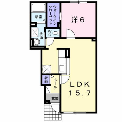 ラルジュ　ガーデンⅠ 102【管理NO：1-018891401-01020】 ★家具家電は申し込み後に搬入します★ ★2026年10月中旬入居可能★の外観画像