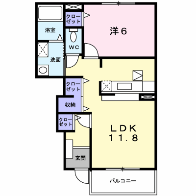 セレノ・サンリット 102【管理NO：1-014981201-01020】 ★家具家電は申し込み後に搬入します★ ★2026年10月下旬入居可能★の外観画像