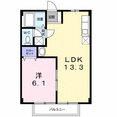 グランソレイユ 203【管理NO：1-004847901-02030】 ★家具家電は申し込み後に搬入します★の外観画像