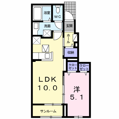 ＫＩＺＵＮＡ　Ⅰ 103【管理NO：1-024744301-01030】 ★家具家電は申し込み後に搬入します★ ★2026年11月上旬入居可能★の外観画像