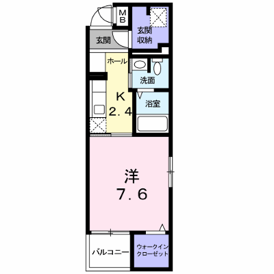 スターカレントⅠ 201【管理NO：1-020303601-02010】 ★家具家電は申し込み後に搬入します★ ★2026年11月中旬入居可能★の外観画像
