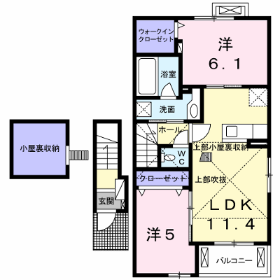 ウィル　ニコル 204【管理NO：1-021153601-02040】 ★家具家電は申し込み後に搬入します★ ★2026年09月下旬入居可能★の外観画像