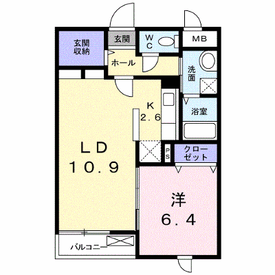 シエル・ブルー　Ａ 106【管理NO：1-019911301-01060】 ★家具家電は申し込み後に搬入します★ ★2026年11月下旬入居可能★の外観画像
