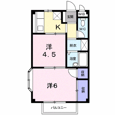ファミールＵ 205【管理NO：1-004423801-02040】 ★家具家電は申し込み後に搬入します★ ★2026年10月下旬入居可能★の外観画像