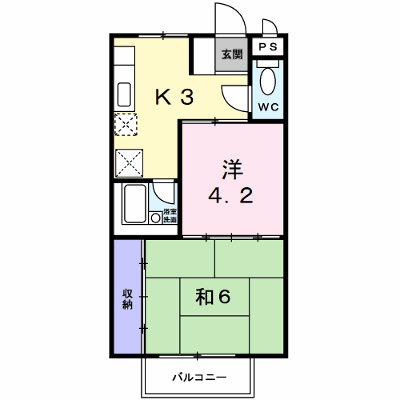 コーポみやびＡ 203【管理NO：1-006387701-02030】 ★家具家電は申し込み後に搬入します★ ★2026年10月中旬入居可能★の外観画像