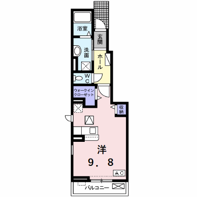 ＡｎｇｅⅡ（アンジェⅡ） 102【管理NO：1-024962501-01020】 ★家具家電は申し込み後に搬入します★ ★2026年10月下旬入居可能★の外観画像